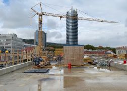 Richtfest Ernst Abbe Buecherei In Jena 14102021 00010